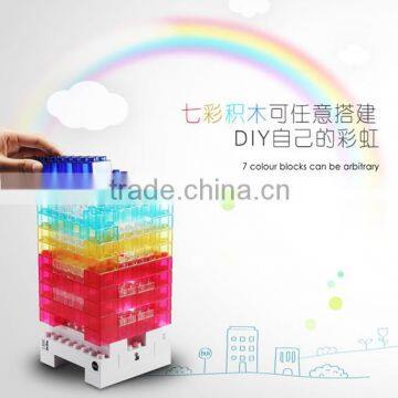 DIY Rainbow Block Circular Usb Led Light photo-2
