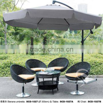 Outdoor Furniture Garden Stainless Steel Umbrella Poolside Umbrella photo-2