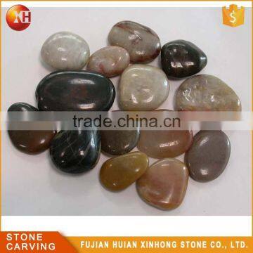 Manufacture Decoration Lava Black Pebble photo-4