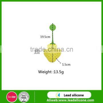 Food Grade Stawberry Shape Silicone Tea Infuser/Silicone Tea Strainer photo-5