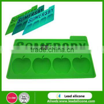 Apple Shape Silicone Ice Cube Tray