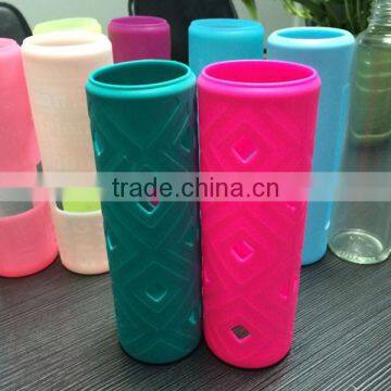 Unique Heat-resistant Non-slip Silicone Coffee Cup Sleeve photo-6
