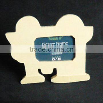 Unfinished Decorative Handmade Wall Haning Wooden Photo Frames Wholesale photo-4