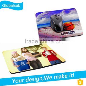 2015 Hot Custom Mouse Pad For Sublimation