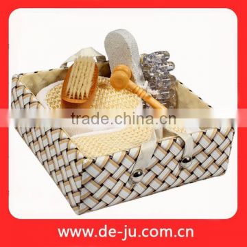 2016 Hemp Glove Brush Natural Bath Set