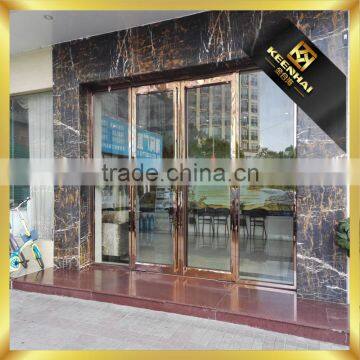 Luxury Metal Stainless Steel Grill Entry Door