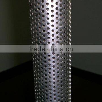 Polish Finish Welded 304 Perforated Stainless Steel Tube