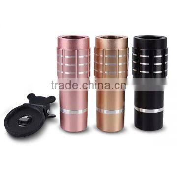 2016 New Mobile Phone Universal Clip Camera Lens , 12x Zoom Telescope Lens for IPhone photo-5