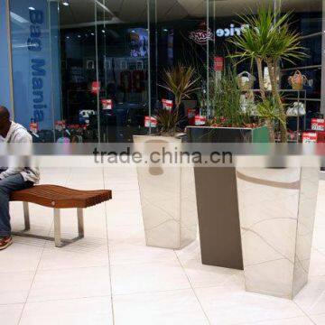 FO-9010 Stainless Steel Flower Pot for Garden Decor photo-3