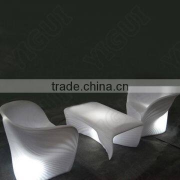Best Selling Event Rental Acrylic Led Table and Chairs photo-5