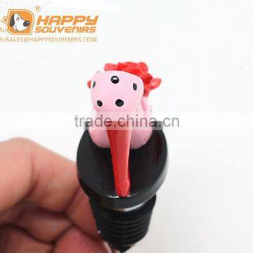 NEW CUSTOMIZED HOME POP RESIN STAINLESS RED HIGH HEEL WINE STOPPER photo-6