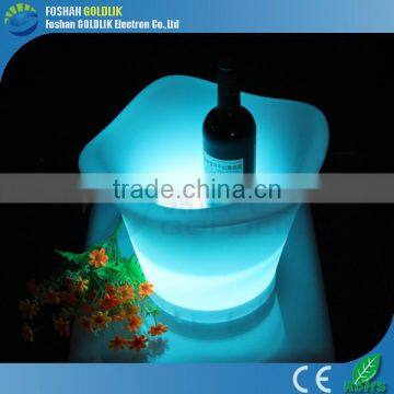 WIFI Control RGB Bar Furniture Plastic Holder LED Lighted Ice Bucket photo-5