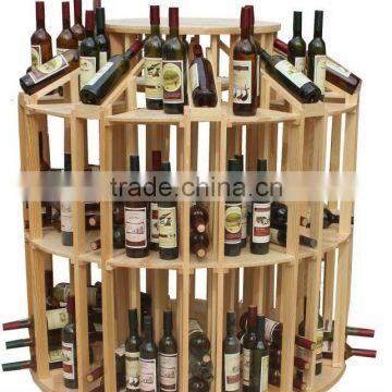 New Design Small Space Wooden Wine Rack or Wooden Wine Holder photo-2