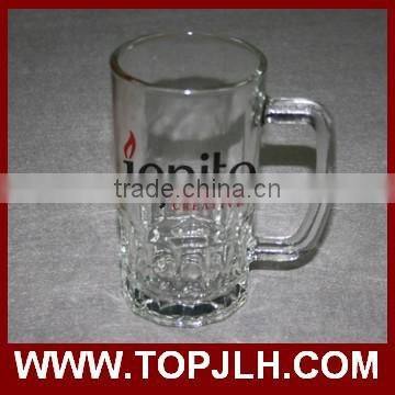 Topjlh High Quality Sublimation Glass Beer Mug With Handle photo-6