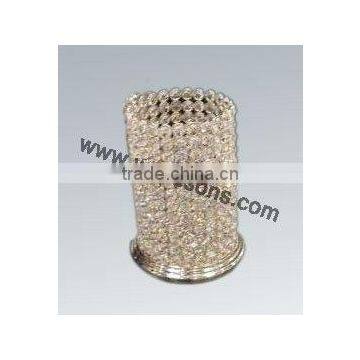 Candle Holder/Crystal Beaded/crystal Votive photo-6