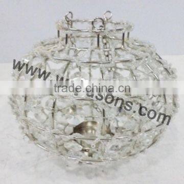 Crystal T-light Holder for Wedding/Hanging Candle Holder photo-6