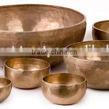 brass plated bowl set