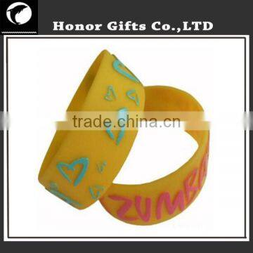Cheap Advertising Colorfull Printing Silicone Bracelet Wrist Band Silicone Bracelet photo-5