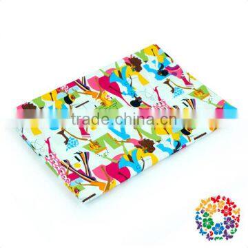 Wholesale 100% Cotton Fabric Printed Flower Cotton Fabric Cotton Knitted Ripple Fabric photo-2