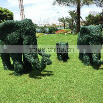 Green Grass Elephant Statue photo-4