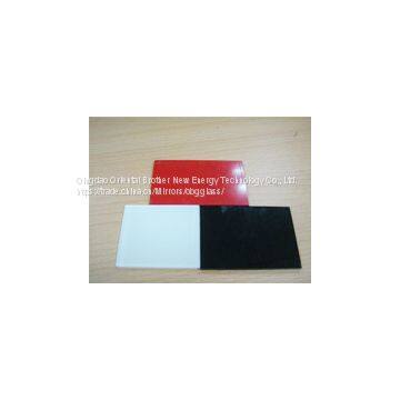 4mm Black Painted Glass RAL9005 photo-4