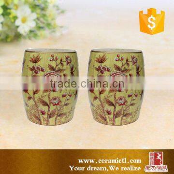 Ceramic Material Chinese Birds Flower Garden Stool photo-6