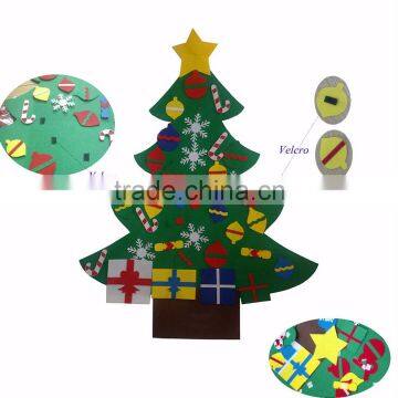 2017 Amazon hot felt christmas hanging DIY decoration pictures for kid