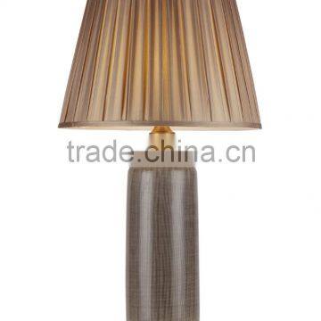 BISINI Antique Ceramic Gray Desk Lamp