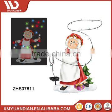 Decoration Wholesale Craft Supplies Resin Craft Animal Cat Led Light Personalized Christmas Ornaments photo-5