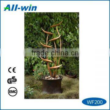 high-quality metal garden water fountain with CE, GS and EMC certificate