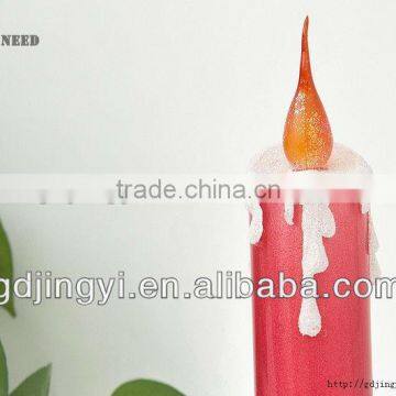 Acrylic Star Bottom LED Warmwhite Lighting Candle Wedding Party Decoration photo-4