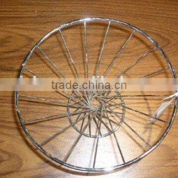 Metal Wire Material Fruit Basket ,bowl Calathus photo-3