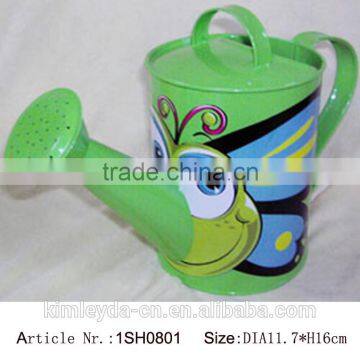 Promotional cartoon metal watering can