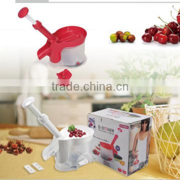 Hot sale kitchen tool plastic cherry pitter