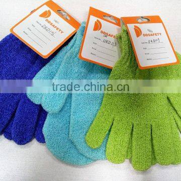 DDSAFETY Violet Nylon Polyester Shower Hloves Safety Gloves photo-6