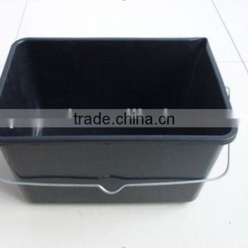 Cement basin with handle for construction