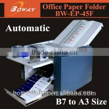 Hangzhou HUPU BOWAY service automatic paper creasing and folding machine