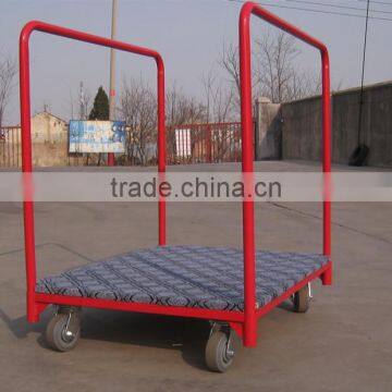 800kg Heavy Duty Steel Four Brake Castor Carpet Trolley