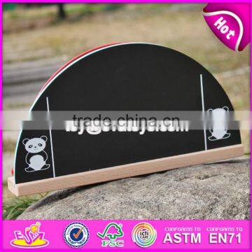 2017 New Design 2 Sided Toddlers Educational Wooden Math Toys With Drawing Board W12A019 photo-6