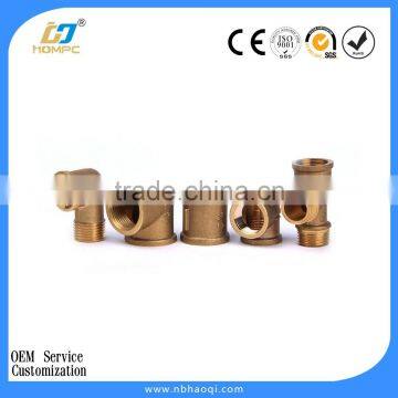 Brass Male Pipe Fitting 90 Degrees Elbow photo-2