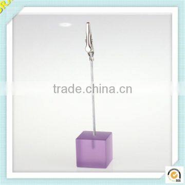 USA newly square memo clip gift ,small plastic memo holder clip,OEM fashion plastic memo clips