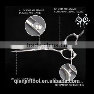 QJ-JC100 Professional Salon Hair Scissors Stainless Steel High Quality Hair Scissors photo-6