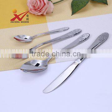 BSM33 Hot Sale Cheap Price 24 Pcs Stainess Steel Cutlery Set 5 Star Hotel Use photo-2