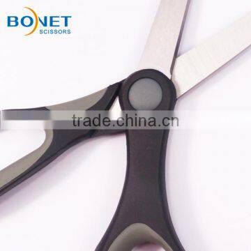 SST0017B/S61003B FDA Certificated 8" Plastic Grip Handle Comfortable Stationery Scissor Suppliers photo-2