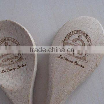 2 in 1office and School Use Wooden Ball Pen Spoon photo-4