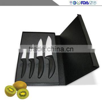 New Black Ceramic Knife Blade Groups Chef Kitchen Knives, 3, 4, 5 "6" + Black Gift Box Packaging photo-2