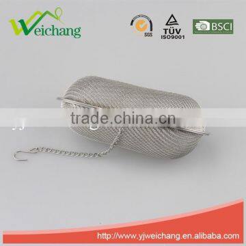 WCJ1074 Hot Sale Long Chain Tea Strainer 18/8 Stainless Steel Fine Mesh Tea Infuser photo-3