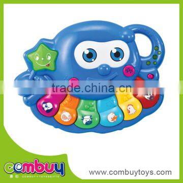 Most popular plastic musical cartoon mini baby electric piano toy