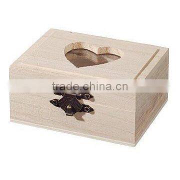 new design hot selling wooden jewelry box wood gift box