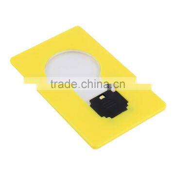 New Design Portable Hot Sale Cute Portable Pocket Fold Switch LED Card Night Lamp Put In Purse Wallet Convenient Light photo-2